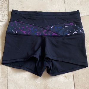 Lululemon High-Waisted Spandex Shorts